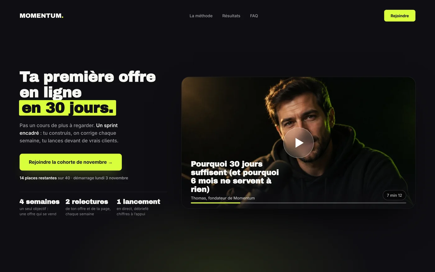 Demo di sito per un infoimprenditore
